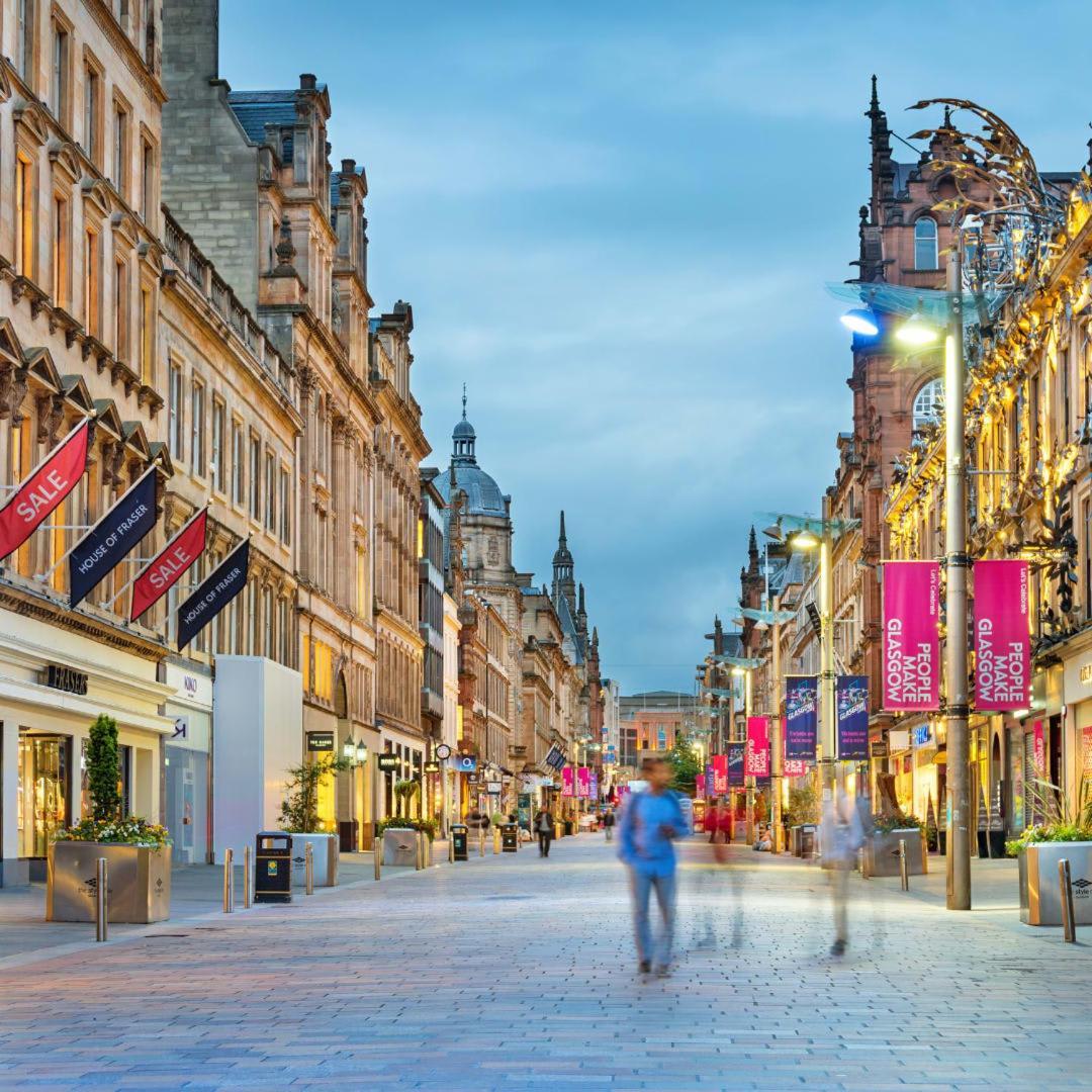 Fantastic City Centre Flat Glasgow Eksteriør bilde